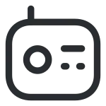 Radio SVG Icon